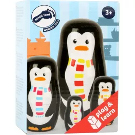 Small Foot 10619 Matryoshka Penguin Family WADLIWY