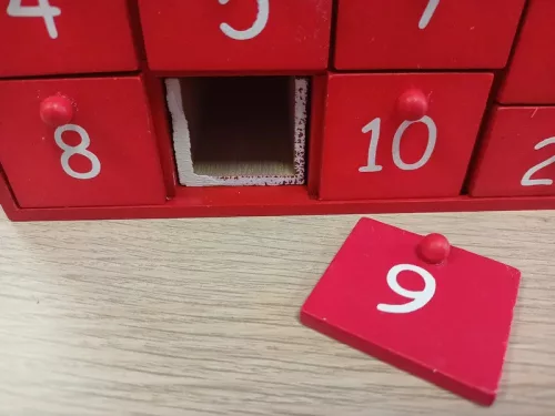 Decoratiuni de Craciun Calendar de Advent Brad de Craciun