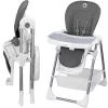 Scaun de sufragerie pentru copii Lionelo Linn Plus Grey WADLIWY