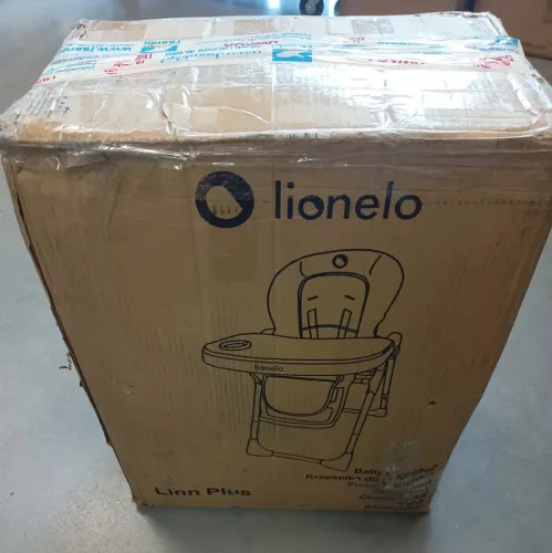 Scaun de sufragerie pentru copii Lionelo Linn Plus Grey WADLIWY