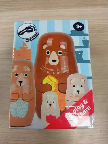 Picior mic 10621 Familia de urs matrioșca VADLIWA