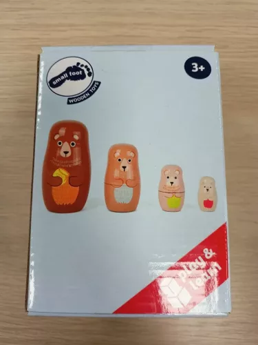 Picior mic 10621 Familia de urs matrioșca VADLIWA