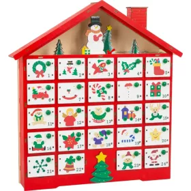   Decoratiuni de Craciun Calendar de Advent Casa de iarna VADLIWY