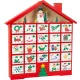 Decoratiuni de Craciun Calendar de Advent Casa de iarna VADLIWY