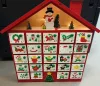Decoratiuni de Craciun Calendar de Advent Casa de iarna VADLIWY