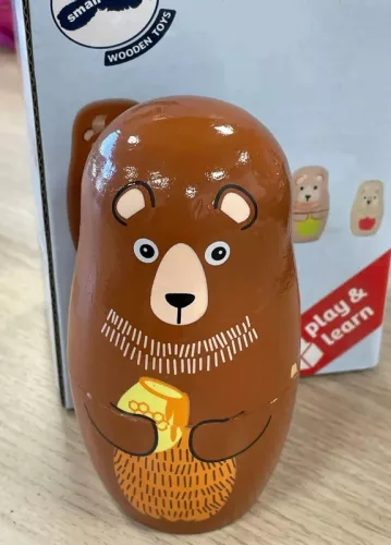 Small Foot 10621 Matryoshka Bear Family ARTICOL DEFECT