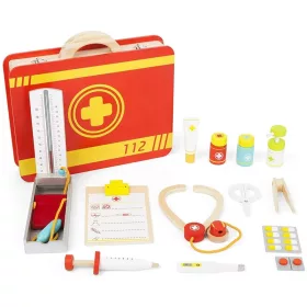 Small Foot Trusă medicală din lemn într-o valiză VADLIWY