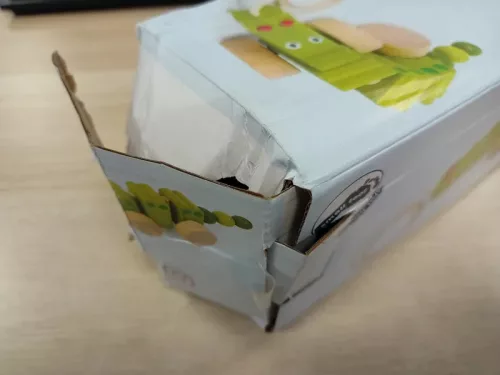 OUTLET Câlpă de crocodil din lemn cu sfoară - ambalaj deteriorat
