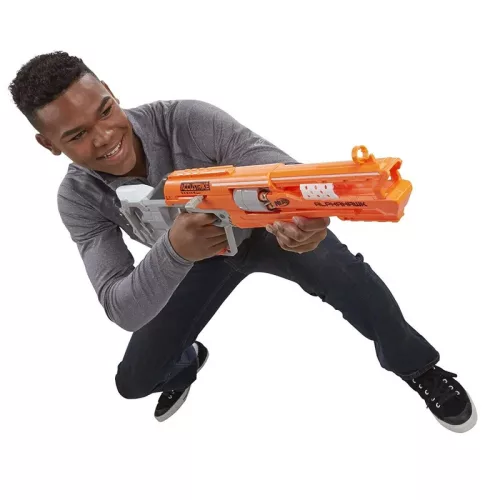 OUTLET NERF N-Strike Elite Alphahawk Launcher 10 Darts AMBALAJ DEFECTAT