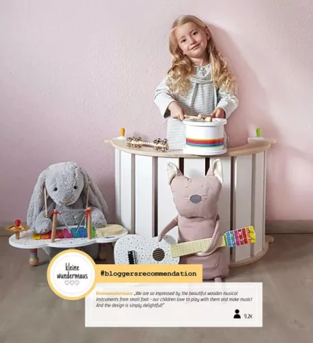 OUTLET Small Foot Pian din lemn pentru copii DEFECT