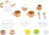 OUTLET Small Foot Set de ceai din lemn 15 bucati - produs incomplet