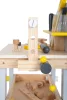 OUTLET Masa de atelier din lemn cu unelte pentru copii - produs incomplet