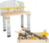 OUTLET Masa de atelier din lemn cu unelte pentru copii - produs incomplet