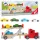 OUTLET Small Foot Camion din lemn pentru transport masini autotransporter + 4 masini - produs defect