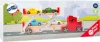OUTLET Small Foot Camion din lemn pentru transport masini autotransporter + 4 masini - produs defect
