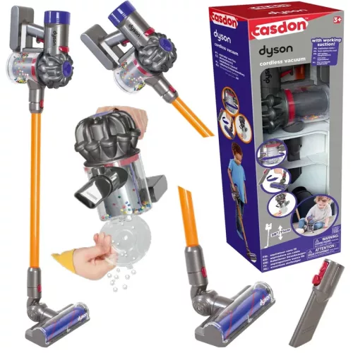 OUTLET Aspirator pentru copii Dyson wireless vertical Casdon - produs defect