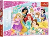 OUTLET Disney Princess Puzzle 200 de piese Disney Princess Merry World of Princesses AMBALAJ DETERMINAT