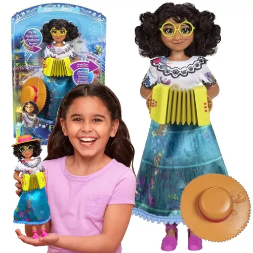 OUTLET Păpușă Mirabel cântând Disney cu acordeon Encanto-ul nostru fermecat AMBALAJ DETERMINAT
