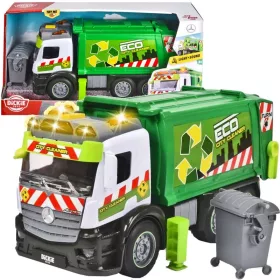   OUTLET Camion gunoi Eco Mercedes Benz + accesorii lumina/sunet - produs incomplet