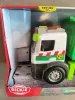 OUTLET Camion gunoi Eco Mercedes Benz + accesorii lumina/sunet - produs incomplet