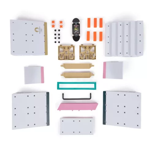 OUTLET Tech Deck set fingerboard Shane's Ramp + skateboard de colecție colorat Paris 2024 AMBALAJ DETERMINAT