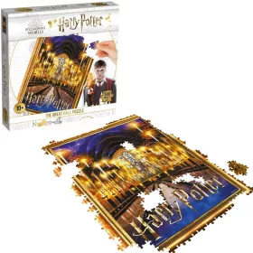   OUTLET Puzzle camera mare Hogwart Harry Potter 500 el. Mișcări câștigătoare AMBALAJ DETERMINAT
