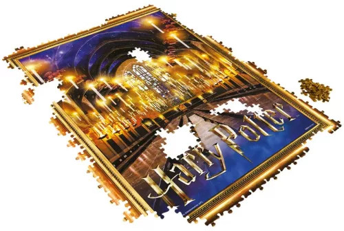 OUTLET Puzzle camera mare Hogwart Harry Potter 500 el. Mișcări câștigătoare AMBALAJ DETERMINAT