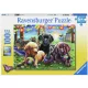 OUTLET Ravensburger Puzzle 100 XXL Picnic Puppies - mărfuri returnate