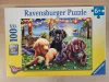 OUTLET Ravensburger Puzzle 100 XXL Picnic Puppies - mărfuri returnate