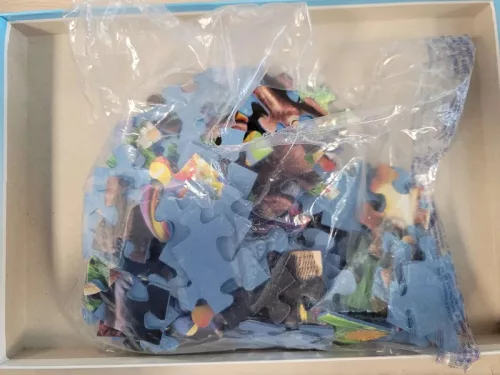 OUTLET Ravensburger Puzzle 100 XXL Picnic Puppies - mărfuri returnate