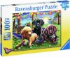 OUTLET Ravensburger Puzzle 100 XXL Picnic Puppies - mărfuri returnate