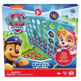   OUTLET Joc de puzzle Four in a row Psi Patrol Four in a Row pentru copii AMBALAJ DETERMINAT