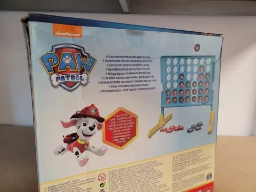 OUTLET Joc de puzzle Four in a row Psi Patrol Four in a Row pentru copii AMBALAJ DETERMINAT