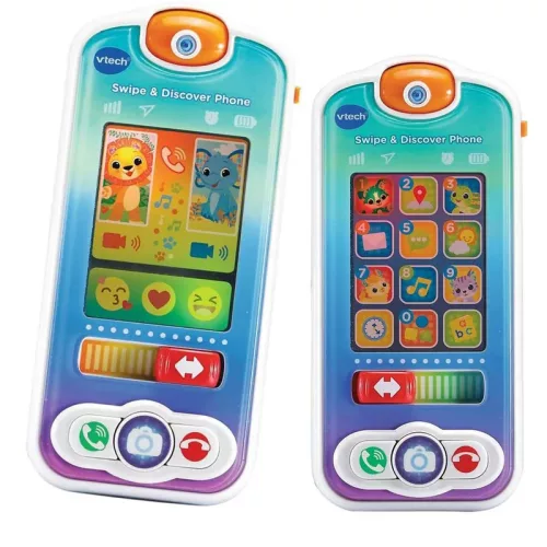 OUTLET Jucărie Smartphone interactiv Small Explorer sunet luminos Polish Vtech DUPĂ REPARAȚIE