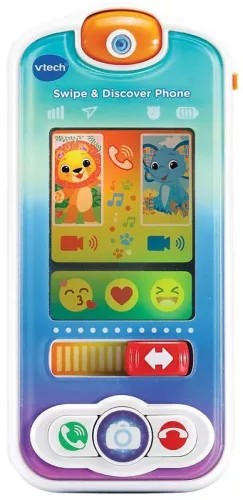 OUTLET Jucărie Smartphone interactiv Small Explorer sunet luminos Polish Vtech DUPĂ REPARAȚIE