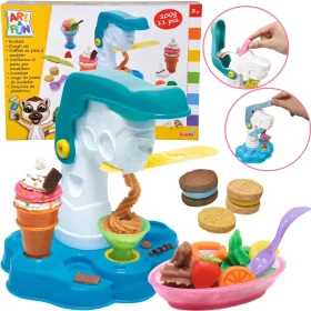   OUTLET Set inghetata colorata inghetata plastilina si accesorii 11 bucati AMBALAJ DETERMINAT