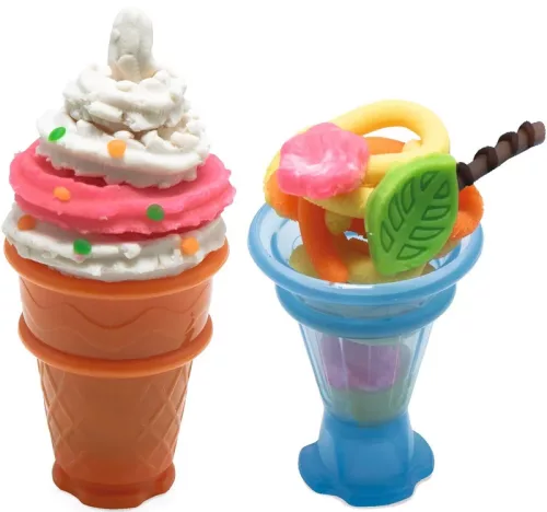 OUTLET Set inghetata colorata inghetata plastilina si accesorii 11 bucati AMBALAJ DETERMINAT