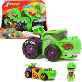   OUTLET T-Racers T-Rex Mega Wheels Auto Launcher and Driver Set - Produs defect