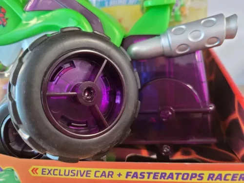 OUTLET T-Racers T-Rex Mega Wheels Auto Launcher and Driver Set - Produs defect