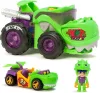 OUTLET T-Racers T-Rex Mega Wheels Auto Launcher and Driver Set - Produs defect