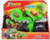 OUTLET T-Racers T-Rex Mega Wheels Auto Launcher and Driver Set - Produs defect