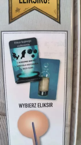 OUTLET Harry Potter Magic Potions Social Family Game Joc de masă Poțiuni Slovace - produs incomplet