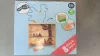 OUTLET Cub de activitate ferma din lemn XXL 62 cm sortator pliabil 5 in 1 mare - produs incomplet