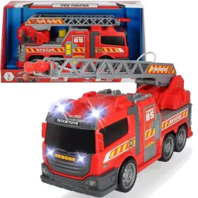   OUTLET Pompierii Interactive Camion de pompieri 36 cm cu lumina si sunet AMBALAJ DETERMINAT