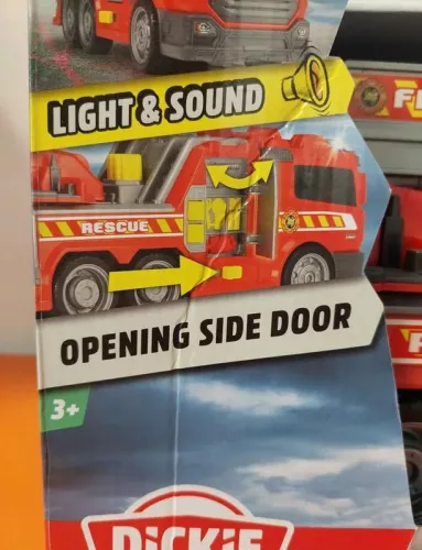 OUTLET Pompierii Interactive Camion de pompieri 36 cm cu lumina si sunet AMBALAJ DETERMINAT