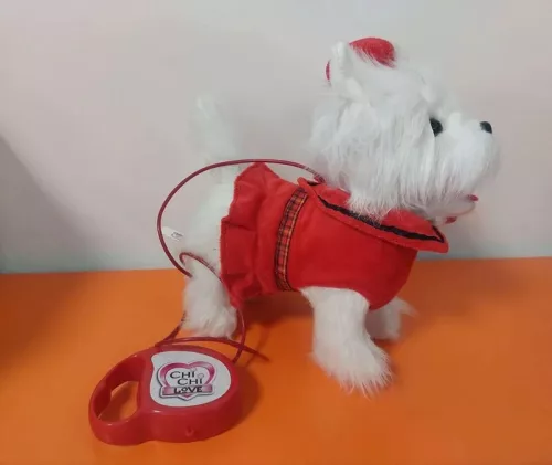 OUTLET Chi Chi Love Dog Poshi caine functional interactiv care latra in lesa 22 cm Simba AMBALAJ DETERMINAT