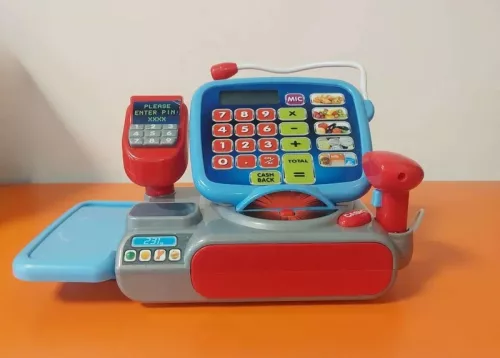 OUTLET Casa de marcat copii cu accesorii Casdon AMBALAJ DETERMINAT