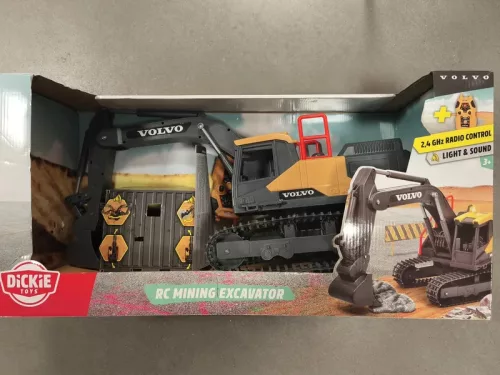 OUTLET Excavator cu telecomandă Volvo Construction Lumină și sunet - mărfuri returnate