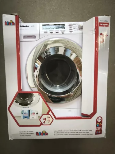 OUTLET Mașină de spălat automată Miele mare pentru apă tambur rotativ cu sunet pentru copii 26 cm Klein - produs defect