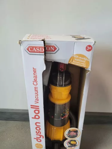 OUTLET Aspirator vertical Dyson pentru copii jucarie cu functie de aspirare Casdon - produs defect